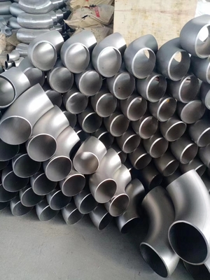 Astm A234 Wpb 0.5 &quot;مواسير قابلة للحام 45 درجة من الصلب الكربوني