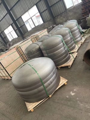 ASTM A234 SCH10 غطاء أنبوب فولاذي كربوني عالي الضغط رأس مسطح 12 بوصة