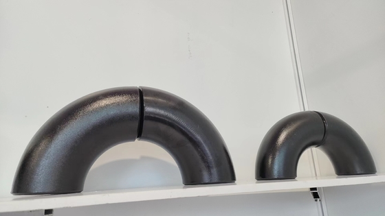 ASME B16.5 كوع الفولاذ الكربوني 8 بوصة 12 بوصة SCH 40