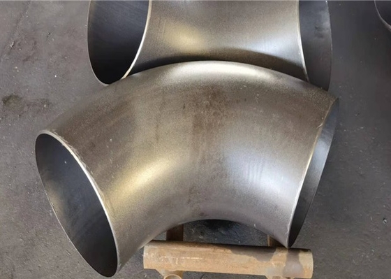 Astm A234 Wpb B16.9 Sch40 Cs أنبوب الكوع بعقب ملحومة ضد الصدأ اللوحة