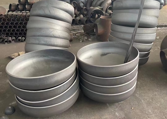 8 &quot;الكربون الصلب نهاية كاب سلس Sch40 Astm A234 بعقب لحام الأنابيب كاب