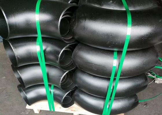 Sch 160 فولاذي لحام بعقب كوع Astm B16.9 180 درجة نصف قطر طويل Din 2605 St35.8