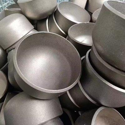 6 في غطاء أنبوب الفولاذ المقاوم للصدأ STD ST20 ASME B16.9 Cap Sch80 Sch160