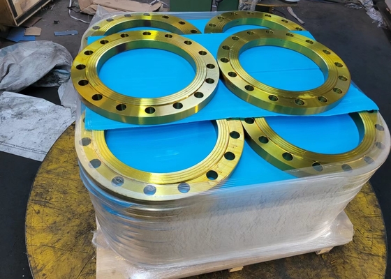 ASME 16.5 الخيوط الفولاذ المقاوم للصدأ الكربون الصلب شفة السطح المجلفن