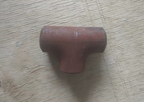 ASME B16.9 الكربون الصلب الحد من نقطة الإنطلاق Sch40 ASTM A234 Wpb بعقب اللحام المحملة