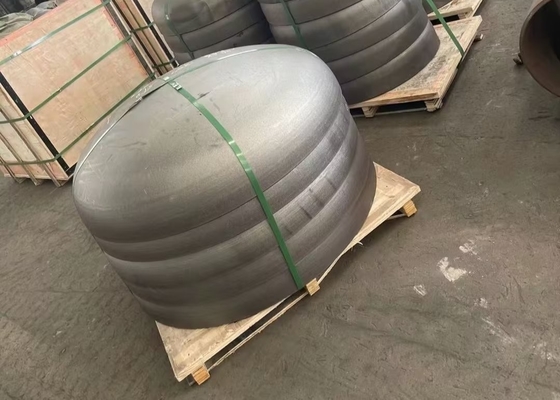 بعقب اللحام Ss306 Sch40 6 قبعات أنابيب الفولاذ المقاوم للصدأ الضغط على البارد