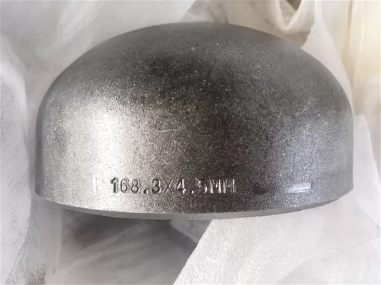 DIN EN10253-1 بوت لحام الكوع المحملة غطاء المخفض P235GH P265GH