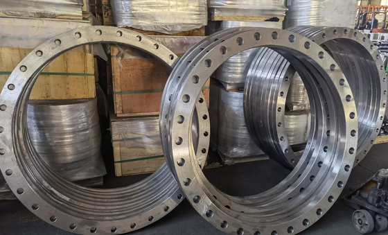 الكربون الصلب شفة الفولاذ المقاوم للصدأ لحام الرقبة شفة Pn25 Pn63 En 1092 طوق شفة مسطحة Dn100 Dn500 Dn1000 Ansi B16.5