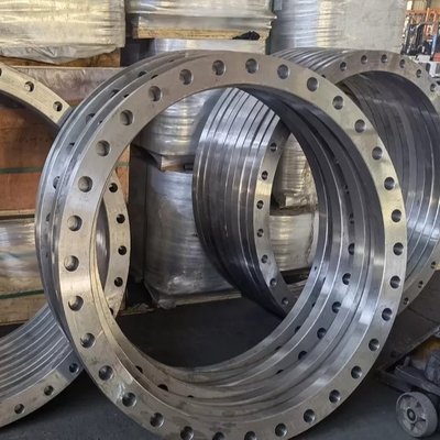 OEM ASTM A105 حواف فولاذية مزورة SCH80 سطح زيت مقاوم للصدأ