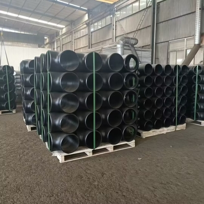 MSS 1/2 بوصة إلى 48 بوصة الفولاذ المقاوم للصدأ بعقب اللحام تركيبات حزمة البليت الخشبي