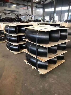 بعقب اللحام DN200 - DN2000 أنابيب الصلب الكربوني الانحناء 3D 5D 8D SCH10