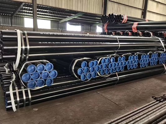 ASTM A252 1/2 &quot;-48&quot; وصلات مواسير غير ملحومة API 5L ASTM A53-2007 ASTM A671-2006