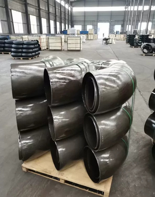ASME الكربون الصلب الكوع ساندبلاستد ASME B16.9 90 درجة 180 درجة