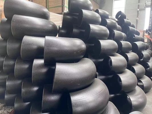 ASME A234 4 بوصة 45 درجة الكوع BV SGS صب لحام للمعدات الهيدروليكية