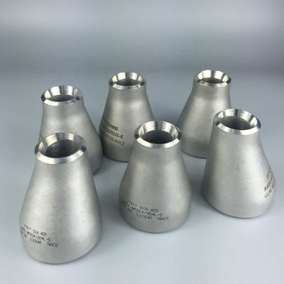 مخفض متحد المركز من الفولاذ المقاوم للصدأ ASTM A860 SCH80 24 × 12 بوصة مقاوم للصدأ