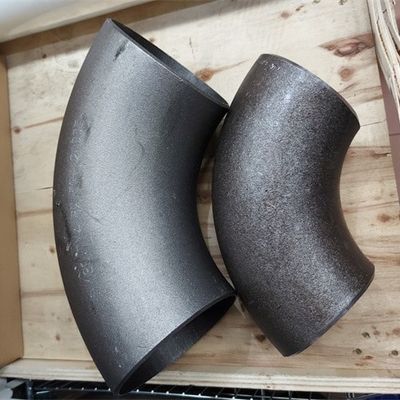 ASME الكربون الصلب 90 درجة الكوع الرمل التفجير ASME B16.9 180 درجة