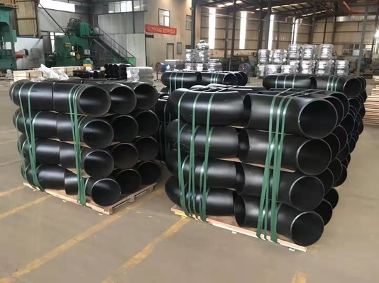 Astm A234 Wpb الكوع مواسير اللحام مواسير الرمل المنفجر Asme B16.9 180 درجة
