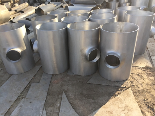 تيشيرت DN8 DN3000 DIN JIS ASTM من الفولاذ المقاوم للصدأ SCH60 STD SCH160