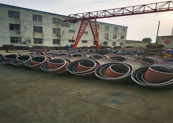 كوع لحام الكربون الصلب EN 10253-2 ASTM A420 WPL6 وصلات مواسير بوتويلد