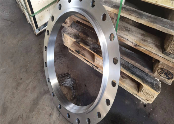 PED API 16mn مزورة بعقب لحام شفة ASTM 10mm 100mm Round