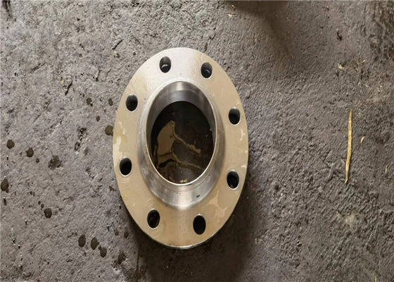 PED API 16mn مزورة بعقب لحام شفة ASTM 10mm 100mm Round