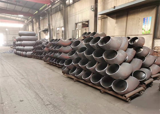 الكربون الصلب الكوع الكربون الصلب غير الملحومة لحام نطح أحجام كبيرة 24 &quot;--- 48&quot; 90D LR الكوع شطبة سوداء اللوحة