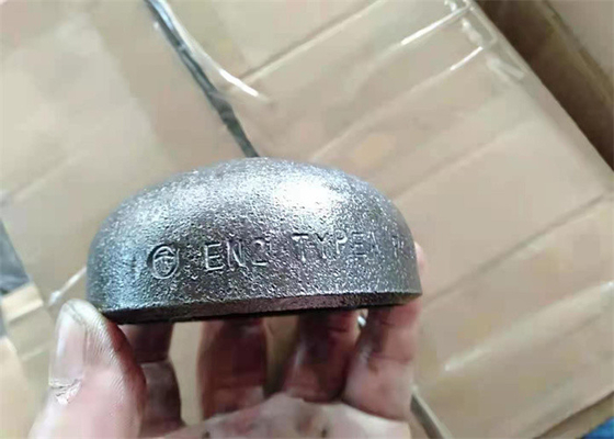 ASTM A234 غطاء أنبوب فولاذي كربوني SCH40 غطاء نهاية فولاذي كربوني