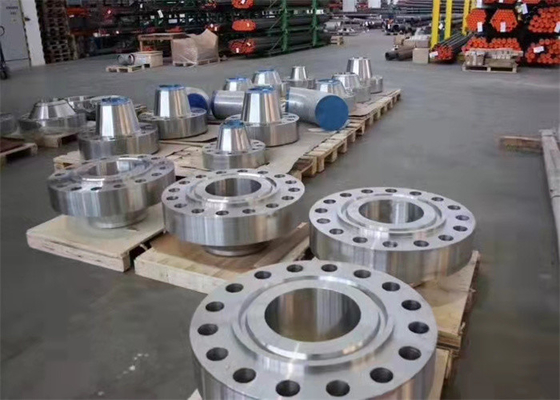 FF RF ASTM A106 Flange ANSI B16.5 Q235 مزورة لحام الرقبة API