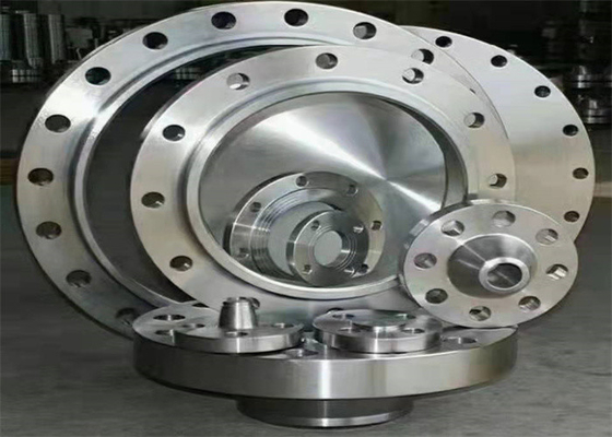 EN1092-1 T11B شفة فولاذية مزورة ASTM A182 من الفولاذ المقاوم للصدأ