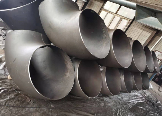 STD MS 1.5D 90 درجة كوع نصف قطر طويل ASME ASTM A420 WPL6