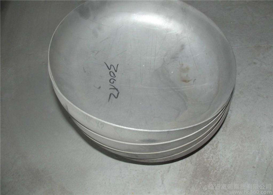 SS316L غطاء نهاية الفولاذ المقاوم للصدأ SS 304 طلاء بالزيت بالضغط الساخن