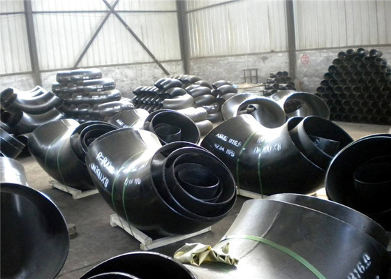 وصلات مواسير مزورة من ASTM WPB A234 Sch10 Sch20 وصلات مواسير فولاذية مقاومة للصدأ غير ملحومة