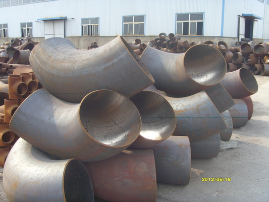 ASTM WPB نصف بوصة كوع ASTM A234 WPB 36 بوصة ماء زيت غاز