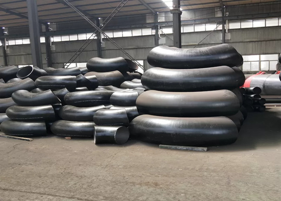 ASTM A105 أنابيب الصلب الكربوني تنحني كبيرة الحجم 3D 5D 10D للأدوية