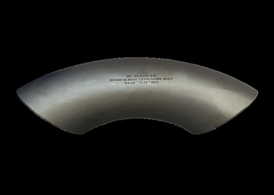 Jis Sgp Steel 45 درجة كوع Astm A420 Wpl6