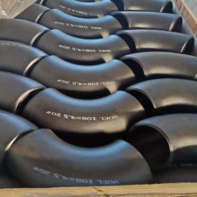 Astm B 16.9 الكربون الصلب الكوع التربيعية مشطوف الأطراف درجة 90