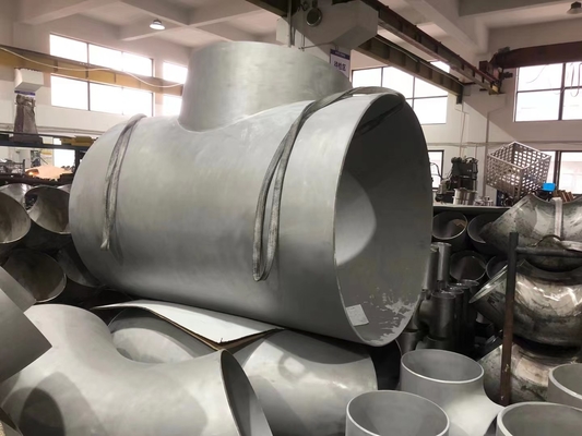 الجدول 80 Equal Tee Pipe Fitting Astm Wpb A234 Ss321 Gost